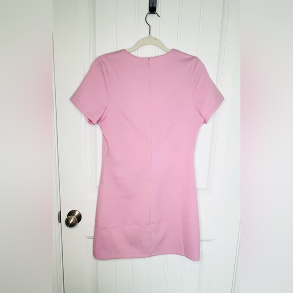 TOBI Sweet Intentions Barbie Pink Shift Dress Size M CB158 - Picture 4 of 8